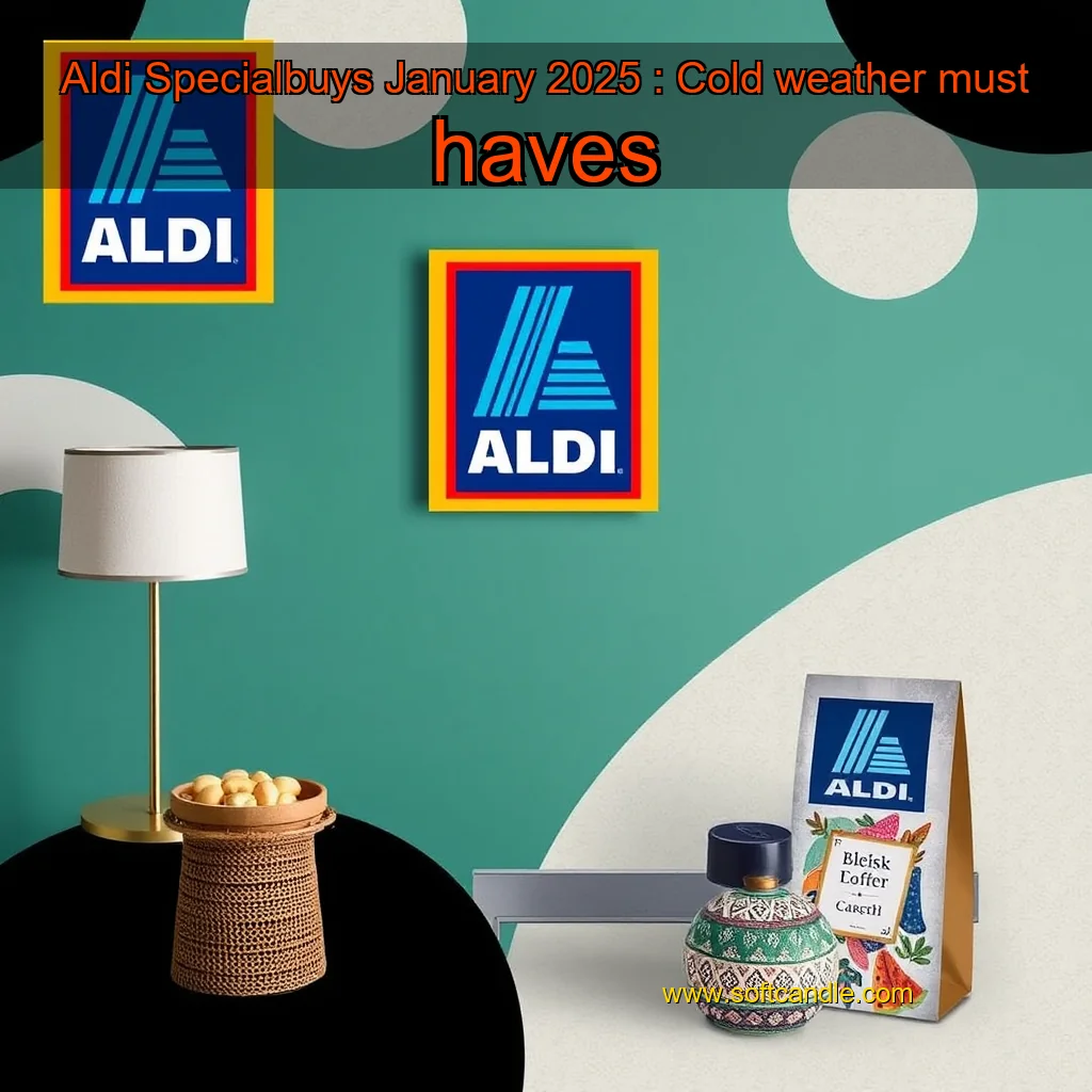 You are currently viewing Aldi Specialbuys January 2025 : Cold weather must  haves