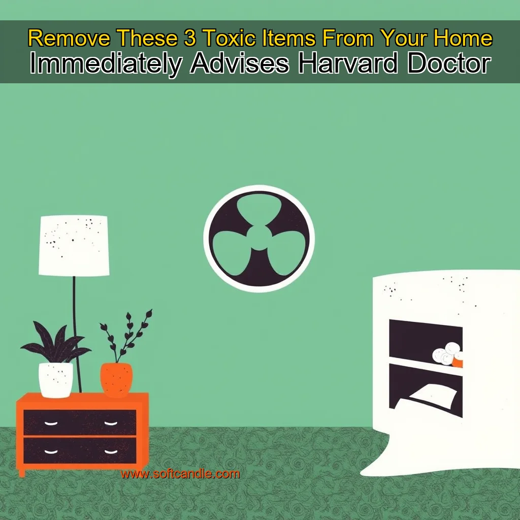 You are currently viewing Remove These 3 Toxic Items From Your Home Immediately  Advises Harvard Doctor