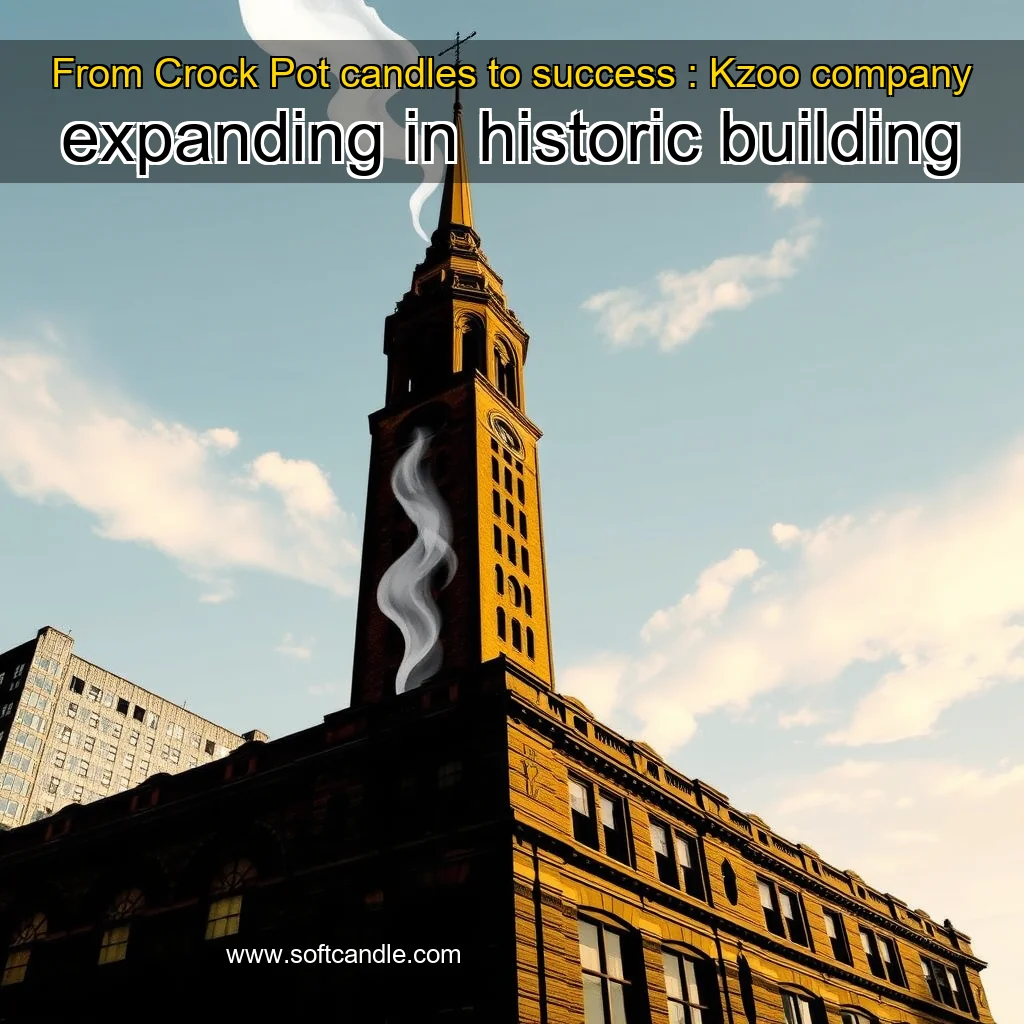 You are currently viewing From Crock  Pot candles to success : Kzoo company expanding in historic building