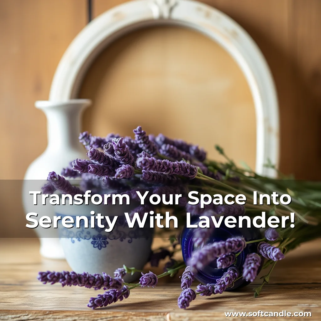 Read more about the article Transform Your Space Into Serenity With Lavender!