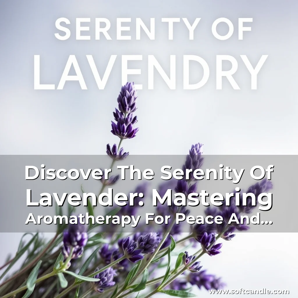 Read more about the article Discover The Serenity Of Lavender: Mastering Aromatherapy For Peace And Relaxation!

?