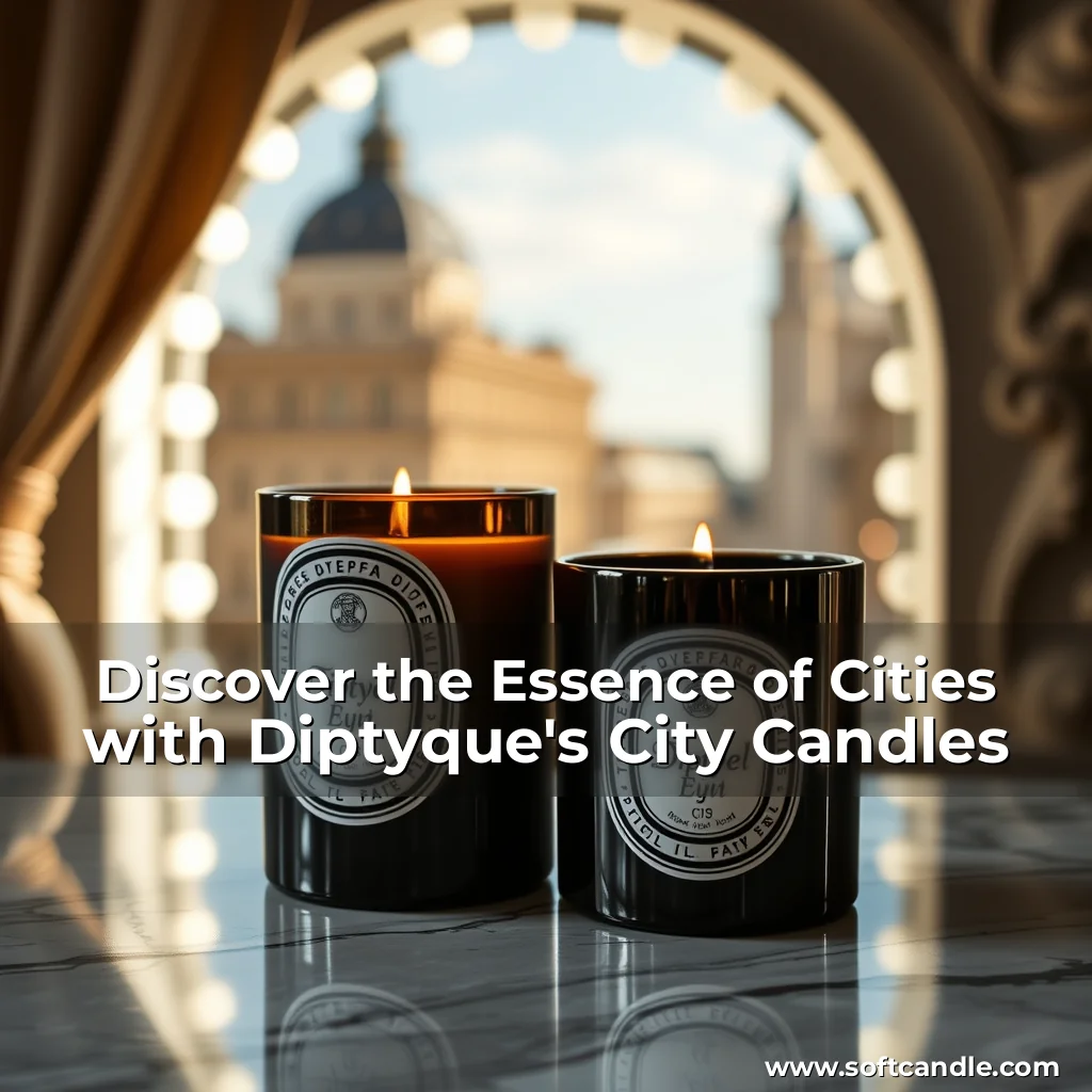 Read more about the article Discover the Essence of Cities with Diptyque’s City Candles