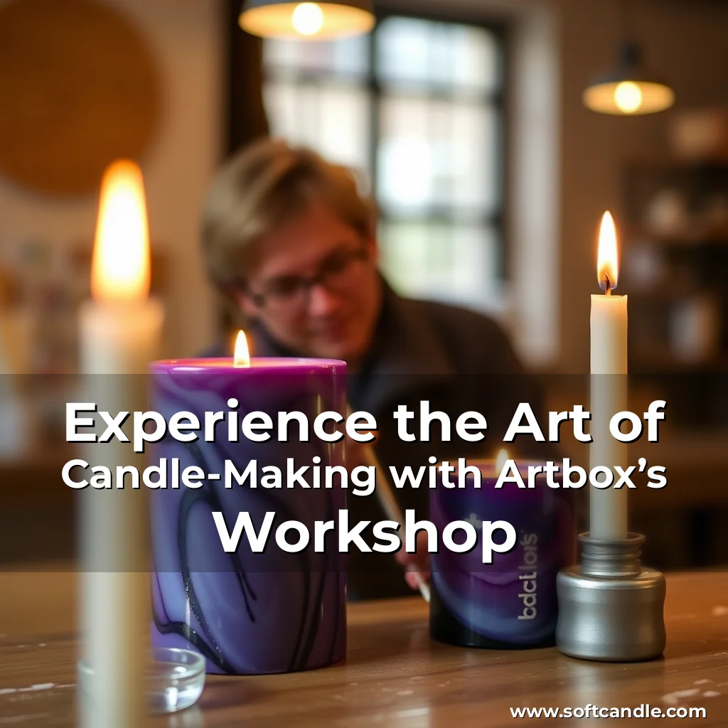 Read more about the article Experience the Art of Candle-Making with Artbox’s Workshop