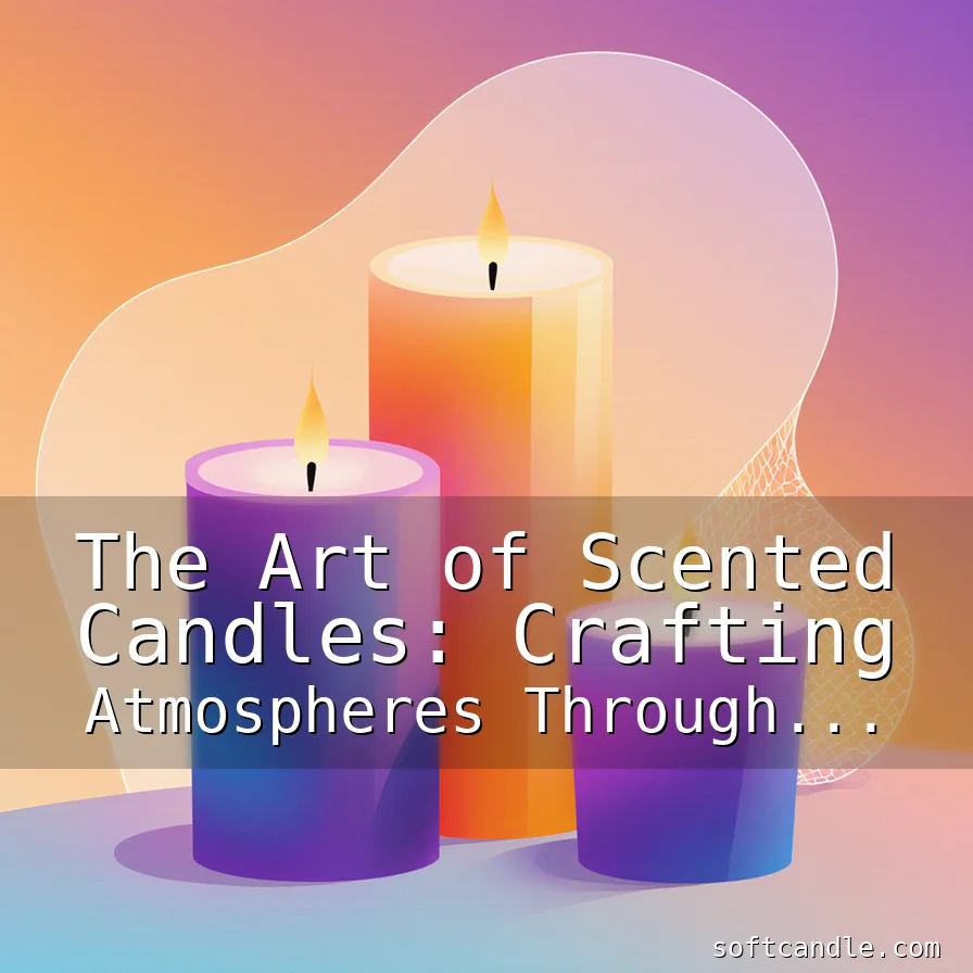 Read more about the article The Art of Scented Candles: Crafting Atmospheres Through Aromatherapy and Design