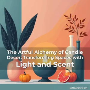 Read more about the article The Artful Alchemy of Candle Decor: Transforming Spaces with Light and Scent