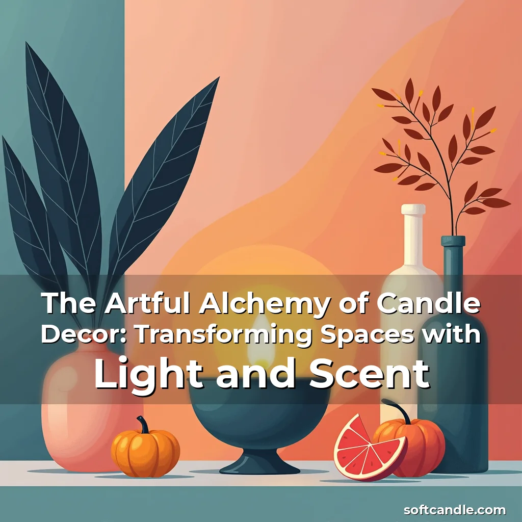 Read more about the article The Artful Alchemy of Candle Decor: Transforming Spaces with Light and Scent