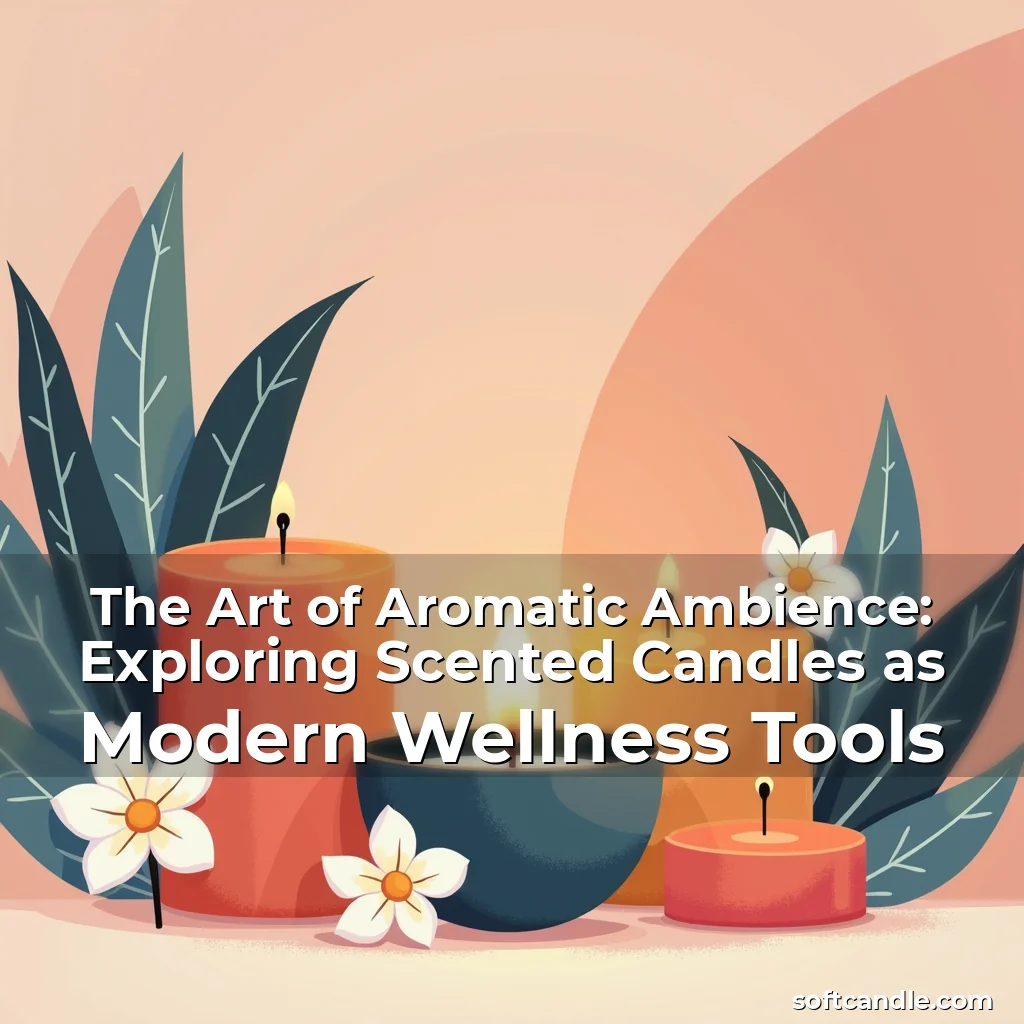 Read more about the article The Art of Aromatic Ambience: Exploring Scented Candles as Modern Wellness Tools