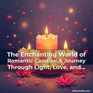 Artistic representation for The Enchanting World of Romantic Candles: A Journey Through Light, Love, and Atmosphere