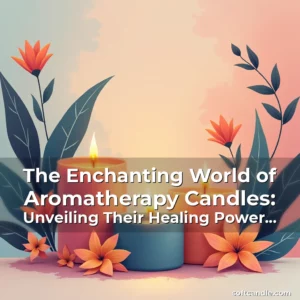 Read more about the article The Enchanting World of Aromatherapy Candles: Unveiling Their Healing Power and Artistry