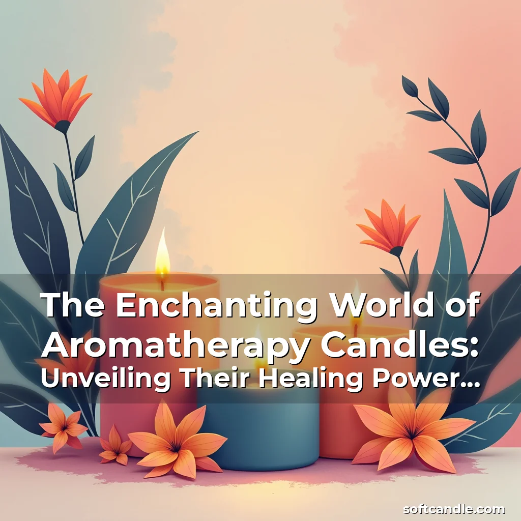 Read more about the article The Enchanting World of Aromatherapy Candles: Unveiling Their Healing Power and Artistry